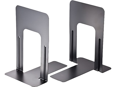 Metal Bookends 5/" High 50451-10 Pairs Black 20 bookends